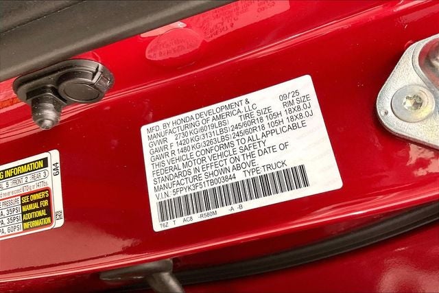 2026 Honda Ridgeline RTL