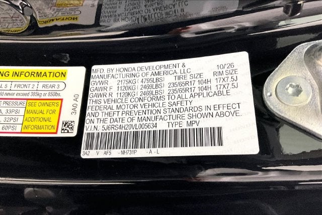 2027 Honda CR-V LX InStock