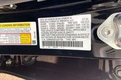 2026 Honda CR-V LX InStock