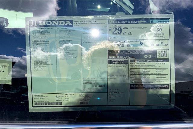 2026 Honda CR-V LX