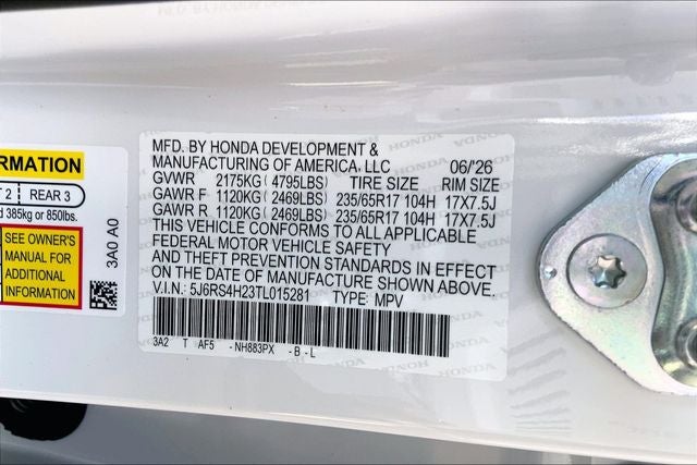 2026 Honda CR-V LX