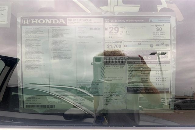 2026 Honda CR-V LX InStock