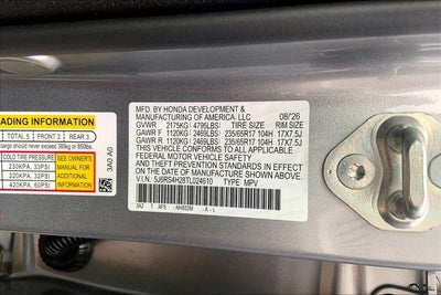 2026 Honda CR-V LX InStock