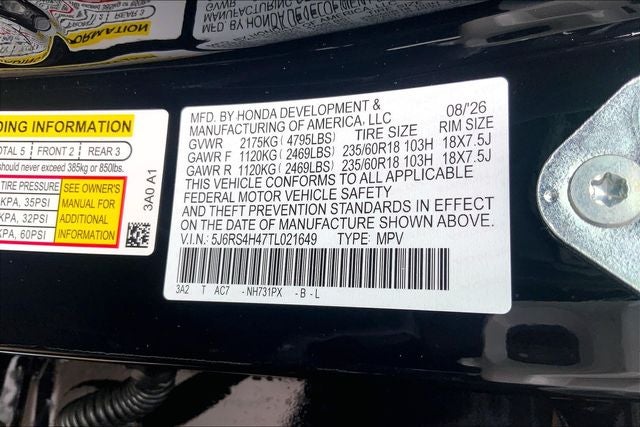 2026 Honda CR-V EX InStock