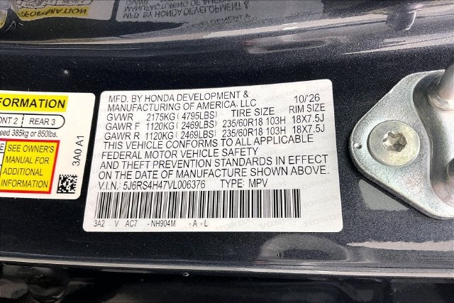 2027 Honda CR-V EX InStock