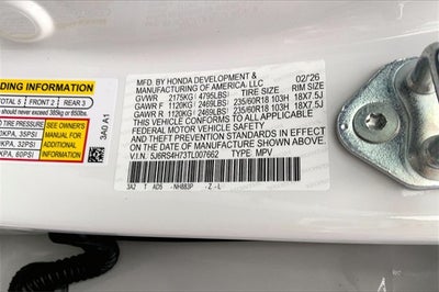 2026 Honda CR-V EX-L