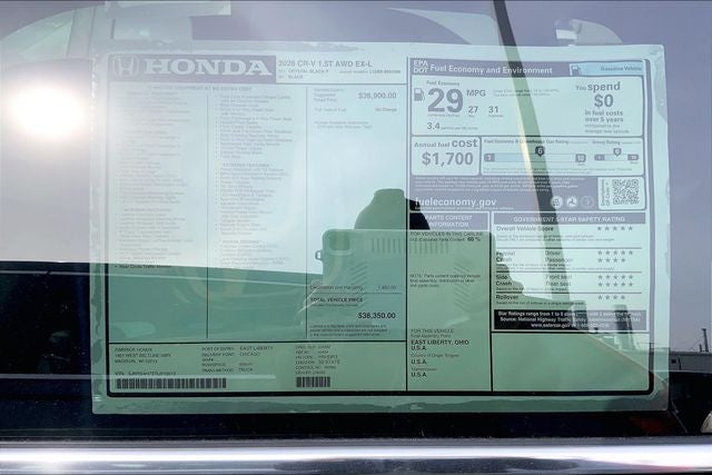 2026 Honda CR-V EX-L