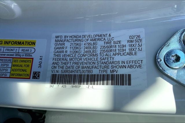 2026 Honda CR-V EX-L