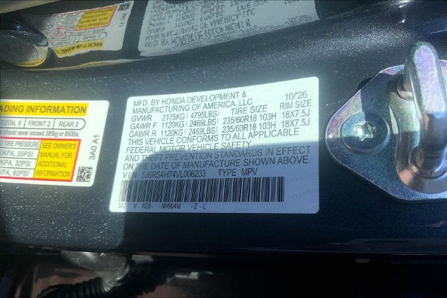 2027 Honda CR-V EX-L InStock