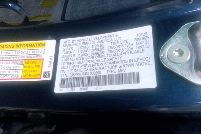 2027 Honda CR-V EX-L InStock