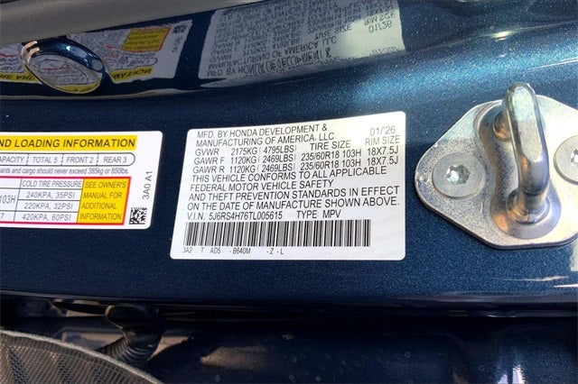 2026 Honda CR-V EX-L