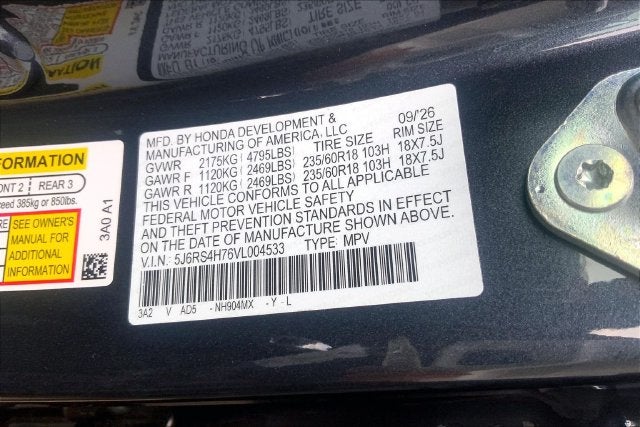 2027 Honda CR-V EX-L InStock