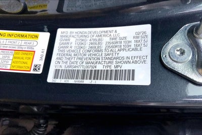 2026 Honda CR-V EX-L