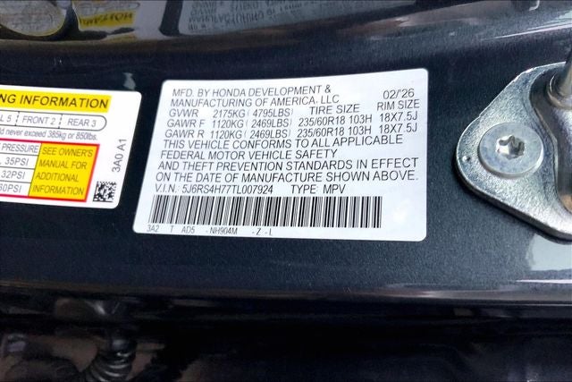 2026 Honda CR-V EX-L