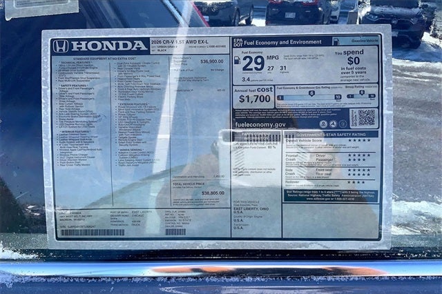 2026 Honda CR-V EX-L