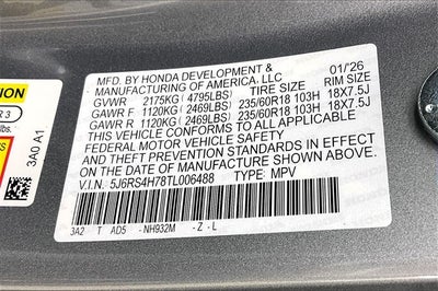 2026 Honda CR-V EX-L