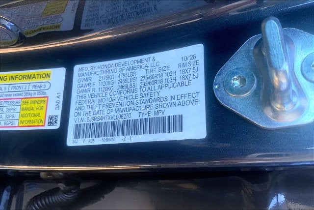 2027 Honda CR-V EX-L InStock