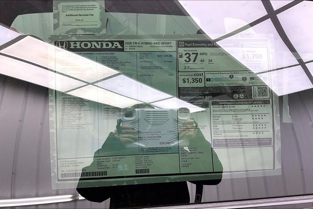 2026 Honda CR-V Hybrid Sport