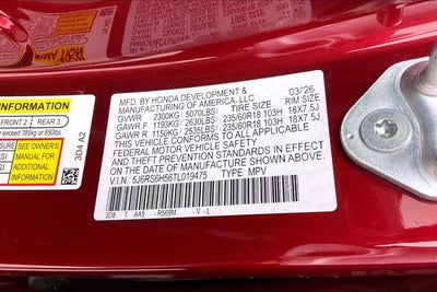 2026 Honda CR-V Hybrid Sport