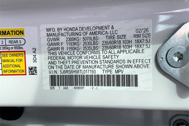 2026 Honda CR-V Hybrid Sport