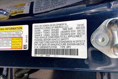 2026 Honda CR-V Hybrid Sport Touring