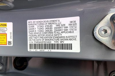 2026 Honda CR-V LX InStock