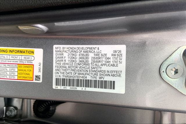 2026 Honda CR-V LX InStock
