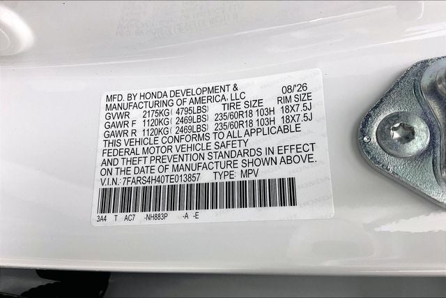 2026 Honda CR-V EX InStock