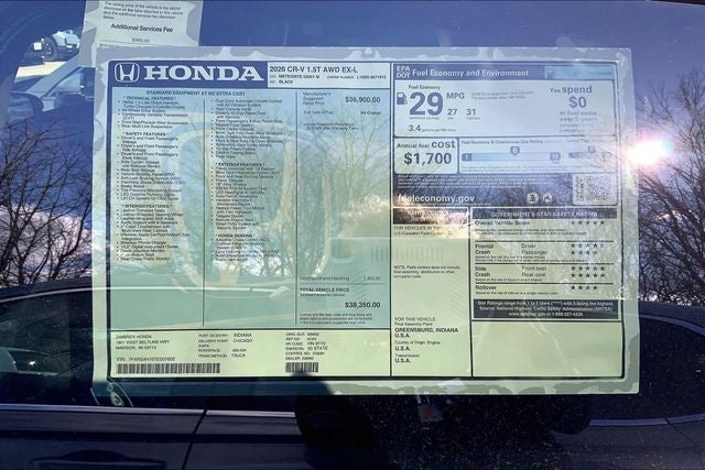 2026 Honda CR-V EX-L