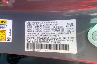 2027 Honda CR-V EX-L InStock