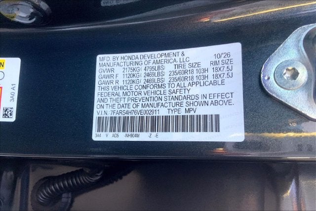 2027 Honda CR-V EX-L InStock