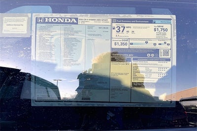 2026 Honda CR-V Hybrid Sport