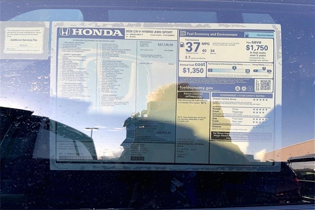 2026 Honda CR-V Hybrid Sport