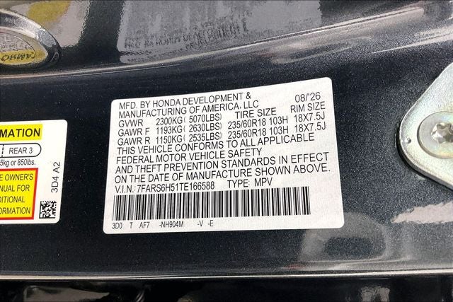 2026 Honda CR-V Hybrid Sport InStock