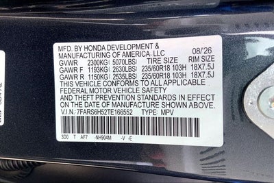 2026 Honda CR-V Hybrid Sport InStock