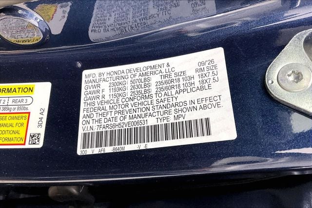 2027 Honda CR-V Hybrid Sport InStock