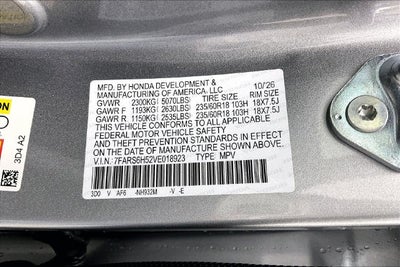 2027 Honda CR-V Hybrid Sport InStock
