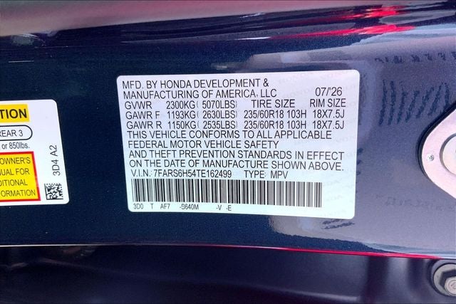 2026 Honda CR-V Hybrid Sport InStock