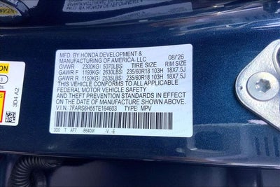 2026 Honda CR-V Hybrid Sport InStock