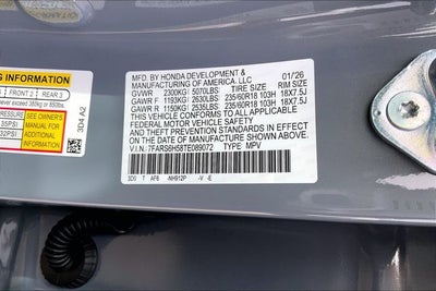 2026 Honda CR-V Hybrid Sport