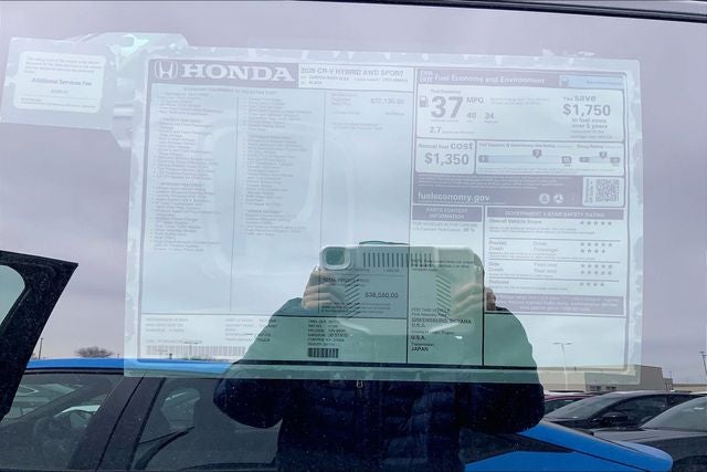 2026 Honda CR-V Hybrid Sport