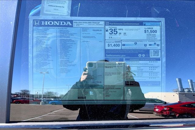 2026 Honda CR-V Hybrid TrailSport