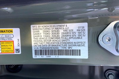 2026 Honda CR-V Hybrid TrailSport InStock