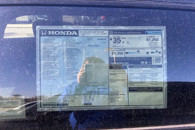 2027 Honda CR-V Hybrid TrailSport InStock