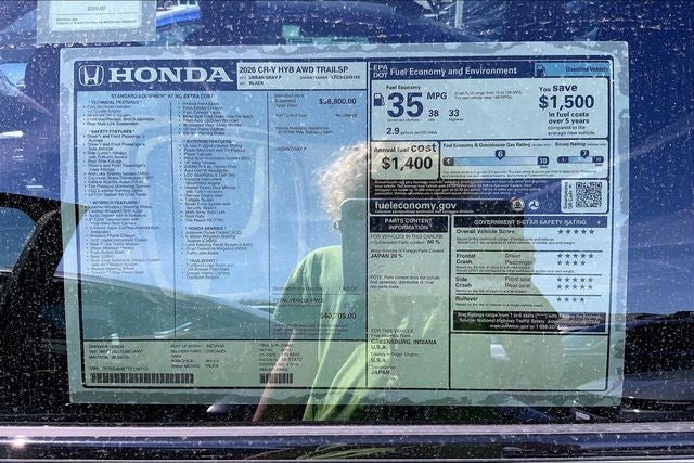 2026 Honda CR-V Hybrid TrailSport