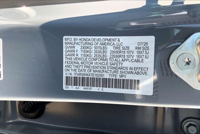 2026 Honda CR-V Hybrid TrailSport InStock