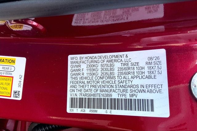 2026 Honda CR-V Hybrid Sport-L InStock