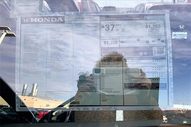 2026 Honda CR-V Hybrid Sport-L