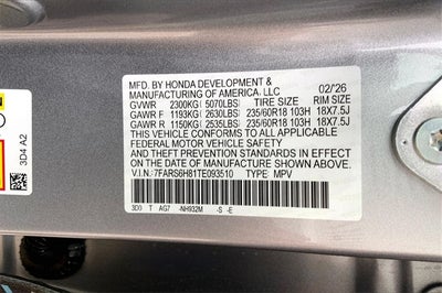 2026 Honda CR-V Hybrid Sport-L