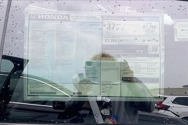 2026 Honda CR-V Hybrid Sport-L InStock